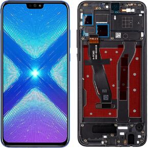LCD Display Replacement Compatible with Honor 8X（Black with Frame Touch Screen Digitizer Assembly with Repair Tools
