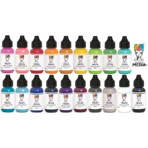 SPECIAL BUNDLE Ranger-Dina Wakley-Heavy Body Acrylic Paints-(1 oz) 19 COLORS