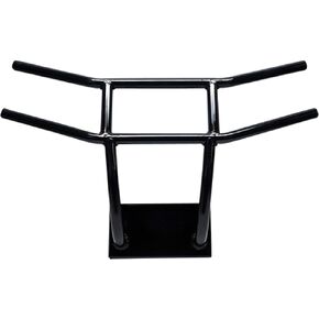 Red Hawk BG-128 Brush Guard Compatible With/Replacement For Club Car Tempo Front Black Powder Coat Steel Golf Carts