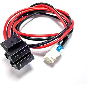 30A 1M فيوز 4 دبوس سلك إمداد الطاقة قصير الموجة كابل لـ ICOM IC-7000 FT450 FT950