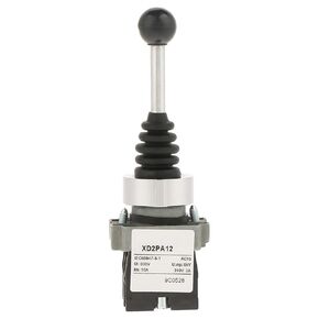 4.84 X 1.57inch 12 Volt Way Joystick Ctrol Mrisata 2 Position 2NO Locked Joystick Switch Replacement Fits for XD2PA12
