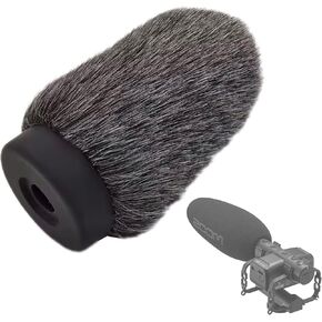 Furry windscreen Wind Shield Compatible for zoom m3 MicTrak Microphone