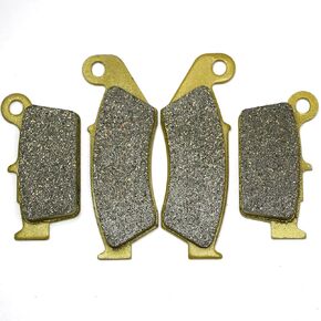 Master Chen Front Rear Brake Pads Brakes for Yamaha YZ125 YZ250 2T 2003-2007 - YZ250F 4T 2003-2006 - YZ450F 2003-2007 - WR250F 2003-2013 - WR250 R/X 2008-2013 - WR450F 2003-2010 FA185 FA367 MC0489-2
