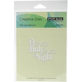 Penny Black Creative Metal die, 51-259,o holy Night
