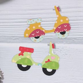 KSCRAFT Cute Scooter Metal Cutting Dies Stencils for DIY Scrapbooking Decorative Embossing DIY Paper Card