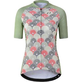 CATENA Women's Cycling Jersey Short Sleeve Breathable Bike Shirt Bicycle Clothing Quick Dry Black Butterfly