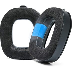 WC Freeze A40- Hybrid Fabric Cooling Gel Replacement Earpads for Astro A40 TR Only, Made by Wicked Cushions, Improved Durability, Thickness and Sound Isolation | Black