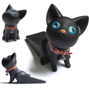 سدادة باب للقطط، توقف باب مزخرف لطيف لأسفل الباب، مصدات أبواب مضحكة لديكور المنزل على شكل حيوانات للباب الداخلي، أفكار هدايا الانتقال لمنزل جديد in Kuwait