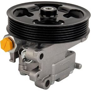 Torchbeam Power Steering Pump Compatible with Ma-z-da 6 2003-2008, Car Power Steering Replacement Parts for OEM 21-5391, Steering Pump Assist with Pulley
