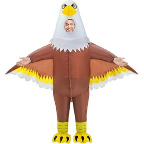 Eagle Inflatable Costume,Adults Independence Day Inflatable Costume,Funny Blow up costumes for Adults