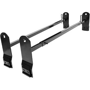 TAC Ladder Rack Cross Bar Fit 2003-2022 Chevy Express|2003-2022 GMC Savana|1999-2014 Econoline Utility Van Accessories for Kayak Canoe Lumber Pipes Cargo Carrier 600 LBS Capacity with Stopper 2 Bars