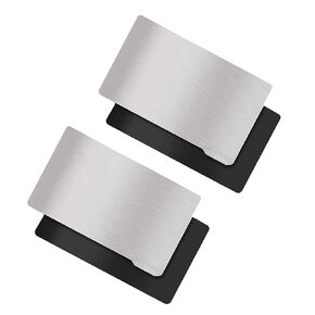 TIGTAK Pack of 2 SLA Resin Magnetic Flexible Steel Plate 135 * 80mm Size Flex Bed Compatible for Anycubic Photon, Photon S, Photon Mono 3D Printers (135 * 80mm)