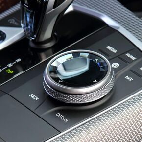 Crystal Multimedia Controller Knob Crystal Multimedia Knob Replacement Compatible with BMW 1,2, 3, 4, 8 Series, X3, X4, X5, X6, X7, Z4 in Saudi Arabia