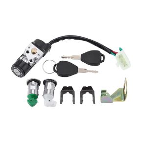 GOOFIT 5-Wire Ignition Key Switch Assy for 49cc 50cc Scooter Moped