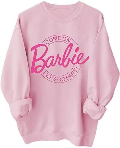 Aumetty Come On Let's Go Party Sweatshirt Women's Tide Cute Fall Long Sleeve Pullover Streetwear Gift Top in Saudi Arabia