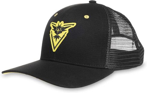 Pokémon Center: قبعة Team Instinct Pokémon GO Teams ذات حافة منحنية (مقاس واحد للبالغين) متعددة الألوان in Saudi Arabia