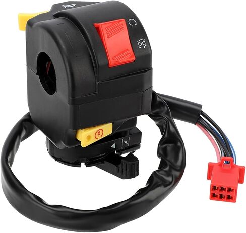 M MATI Left Handlebar Start Kill Stop Horn Switch for Polaris Sportsman 90 Predator 90 2004-2006 Predator 50 2004-2007 Outlaw 50 2008-2009 0453359 in Saudi Arabia