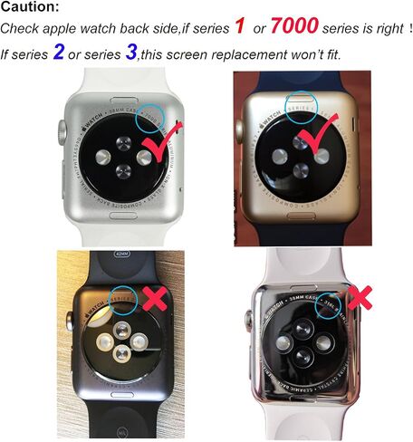 شاشة LCD متوافقة مع شاشة الإصدار الرياضي الأول من Apple Watch Series 38 مم مع الأدوات in Saudi Arabia