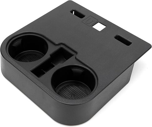 حامل أكواب وحدة التحكم الأمامية متوافق مع 2015-2020 Ford F150 و2017-2022 Ford F250 F350 F450 Super Duty، حامل أكواب مركزي أسفل المقعد الأمامي يحل محل HC3Z-2813562-AB in Kuwait