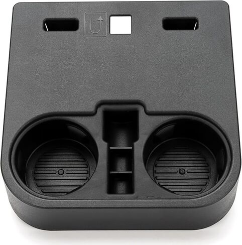 حامل أكواب وحدة التحكم الأمامية متوافق مع 2015-2020 Ford F150 و2017-2022 Ford F250 F350 F450 Super Duty، حامل أكواب مركزي أسفل المقعد الأمامي يحل محل HC3Z-2813562-AB in Kuwait