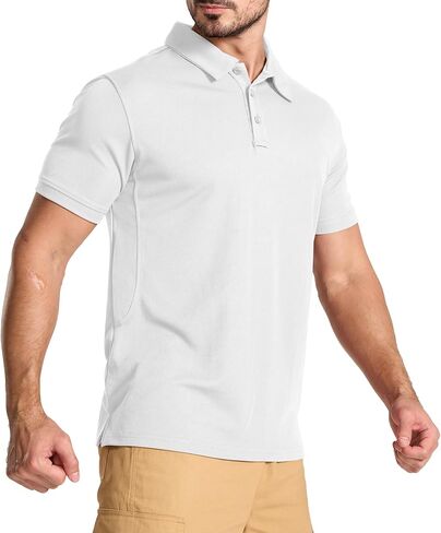ZITY Mens Golf Shirts Tactical Sports Moisture-Wicking Tennis T-Shirt in Saudi Arabia