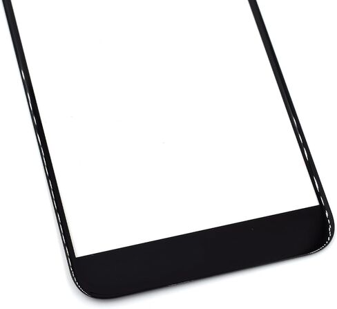 زجاج أمامي بديل للشاشة من sunways متوافق مع LG K20 Plus K20 V VS501 (أسود) in Saudi Arabia