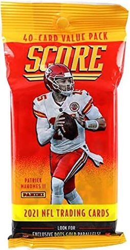 2021 Panini Score Football Jumbo Fat Pack Sealed 40 Card Pack - Look for Trevor Lawrence and Justin Fields Rookie and Autograph Cards in Saudi Arabia