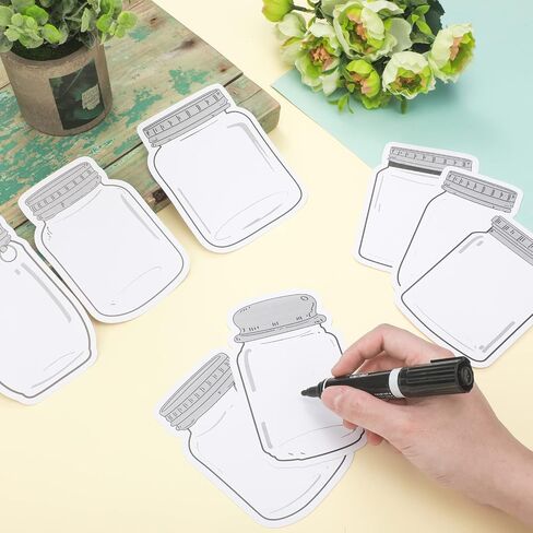 60 Pcs Rustic Mason Jars Bulletin Board Cutouts Mason Jar Cutout Industrial Mason Jar Classroom Decor Assorted Mason Jar Bulletin Board Decorations for Classroom Home Bulletin Board Decor in Saudi Arabia