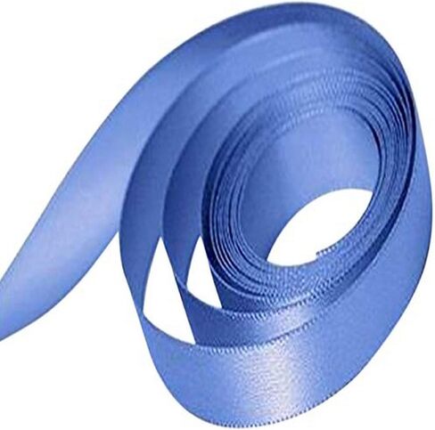 Papillon Single Face Satin Ribbon, 5/8" Wide X 100 Yards, Porcelain Blue in Saudi Arabia