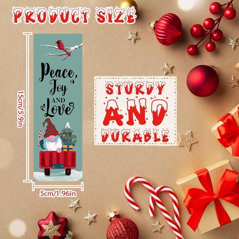 YoeeJob 48pcs Christmas Bookmarks Bulk for Kids, Color Your Own Bookmarks, Xmas Tree Snowman Santa Reindeer Claus Bookmark for Book Lovers in Saudi Arabia