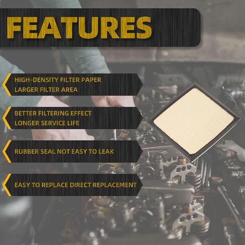 فلتر هواء المحرك Dasbecan 16546AA16A متوافق مع 2019-2023 Subaru Crosstrek، Impreza، Outback، Forester، Ascent، Legacy Replaces# CA12295، XA11536، PA99365 in Saudi Arabia