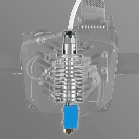 3D Printer Assembled Hotend Kit with Silicone Socks and 0.4mm Brass Nozzles Compatible with Anycubic Vyper Filament 3D Printers, 24V 40W Aluminum Alloy Extruder Print Head Hotend Replacement in Saudi Arabia