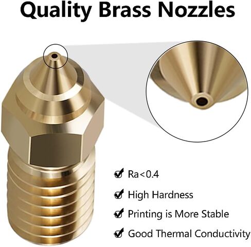 3D Printer Assembled Hotend Kit with Silicone Socks and 0.4mm Brass Nozzles Compatible with Anycubic Vyper Filament 3D Printers, 24V 40W Aluminum Alloy Extruder Print Head Hotend Replacement in Saudi Arabia