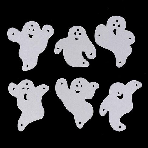 Metal Cutting Dies Halloween Ghost Shape Embossing Stencil for Card Making Scrapbooking in Kuwait