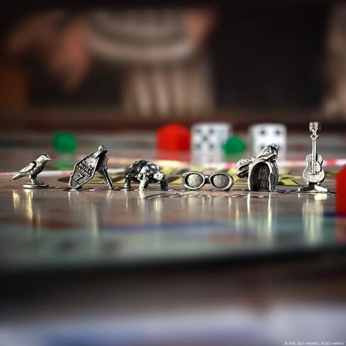 Monopoly Schitt's Creek | Game Tokens Include Bebe Crow, Patrick's Guitar, Rosebud Motel Key & More | Officially Licensed and Collectible Monopoly Game Based on Award Winning Series Schitt's Creek in Saudi Arabia