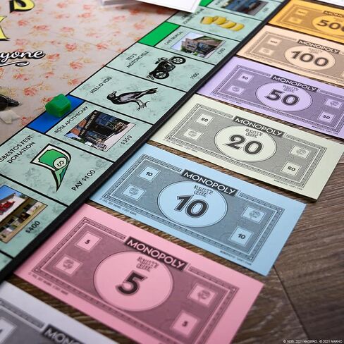 Monopoly Schitt's Creek | Game Tokens Include Bebe Crow, Patrick's Guitar, Rosebud Motel Key & More | Officially Licensed and Collectible Monopoly Game Based on Award Winning Series Schitt's Creek in Saudi Arabia