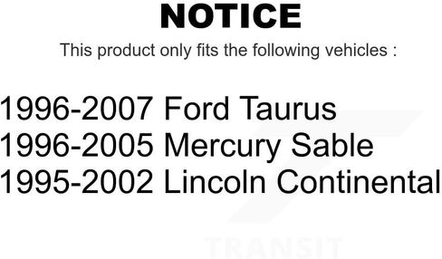 Front Suspension Ball Joints Pair For Ford Taurus Mercury Sable Lincoln Continental K72-100519 in Saudi Arabia