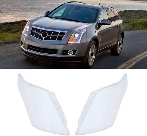 Headlight Headlamp Lens Clear Cover Cap Shell Fit for Cadillac SRX 2010-2015 in Saudi Arabia