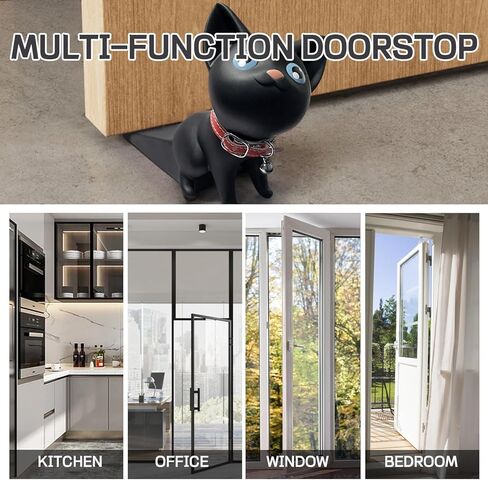 سدادة باب للقطط، توقف باب مزخرف لطيف لأسفل الباب، مصدات أبواب مضحكة لديكور المنزل على شكل حيوانات للباب الداخلي، أفكار هدايا الانتقال لمنزل جديد in Kuwait