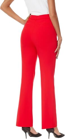 iChosy Women's Stretchy Straight Leg Dress Work Pants Business Office Casual Slacks with Pockets in Saudi Arabia