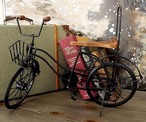Deco 79 Metal Bike Sculpture, 19" x 3" x 12", Black in Saudi Arabia