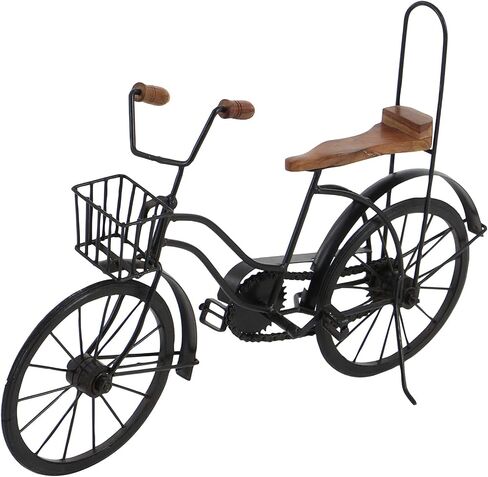 Deco 79 Metal Bike Sculpture, 19" x 3" x 12", Black in Saudi Arabia