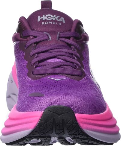 HOKA Bondi 8 Running Shoe Womens Running BerryGrape in Saudi Arabia