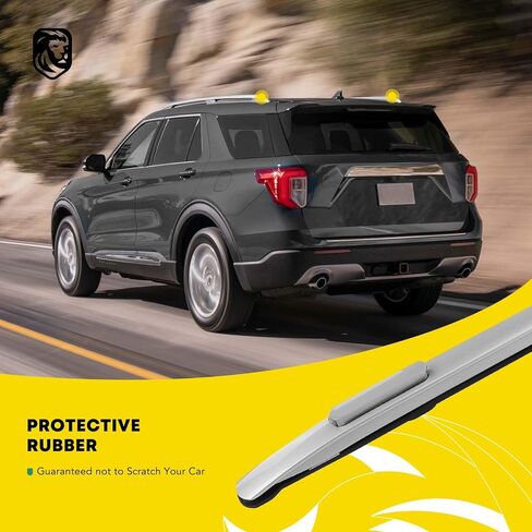 YHTAUTO 165 LBS Roof Rack Cross Bars w/Hardware Fit for Land Rover Discovery 2017-2023 (with Raised Side Rails), T6063 Aluminum CrossBars Anti-Rust for Skiboard Kayak Snowboard Bike Rooftop Cargo in Saudi Arabia