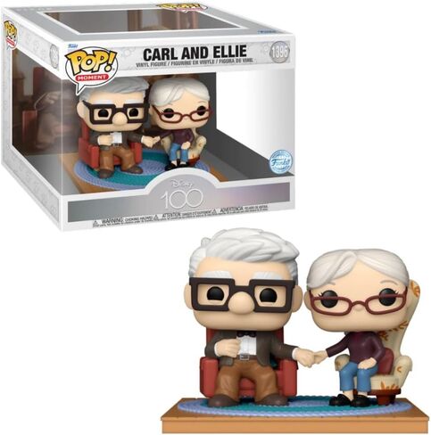 فانكو بوب! Moment: Pixar - Carl & Ellie #1396 (حصريًا على BoxLunch) in Saudi Arabia