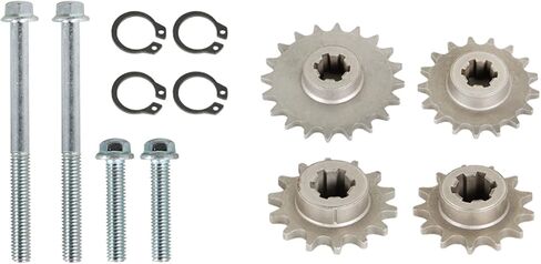 Single Chain 116mm Transmission Gear Reduction Box Clutch Replacement for 2 stroke 47cc 49cc T8F 11T 13T 14T 17T 20T Black in Saudi Arabia
