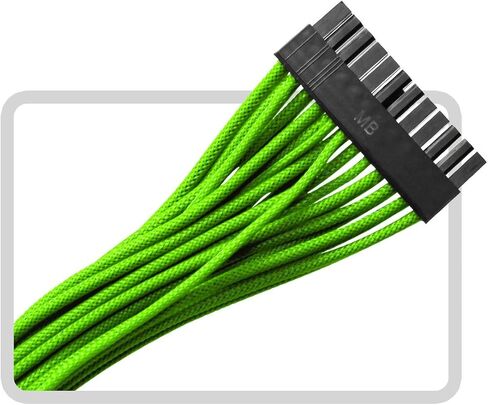 EVGA Black & Light Blue 550-650 G2/G3/G5/G6/G7/GA/G+/GM/P2/P3/P5/P6/P+/T2 Power Supply Cable Set, Individually Sleeved (100-G2-06KL-B9) in Saudi Arabia