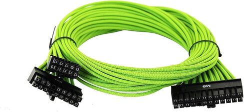 EVGA Black & Light Blue 550-650 G2/G3/G5/G6/G7/GA/G+/GM/P2/P3/P5/P6/P+/T2 Power Supply Cable Set, Individually Sleeved (100-G2-06KL-B9) in Saudi Arabia