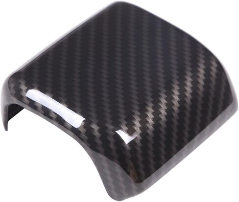 غطاء رأس مقبض ناقل الحركة للتحكم في مركز السيارة لسيارة Toyota Tundra Sequoia 2022-2024 غطاء إطاري ملصق زخرفة داخلية (حبوب ألياف الكربون) in Kuwait