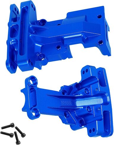 أغطية علبة التروس العلوية الخلفية الأمامية ترقيات جزء لـ 1/5 X-MAXX 8S 1/6 XRT، أغطية علبة التروس العلوية الأمامية والخلفية من الألومنيوم، أزرق داكن in Saudi Arabia